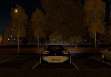 BMW i8 version 06.08.20 for City Car Driving (v1.5.9.2)