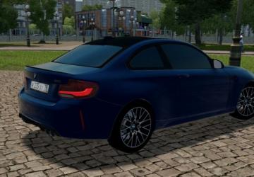BMW M2 Competition 2018 version 17.02.2022 for City Car Driving (v1.5.9.2)