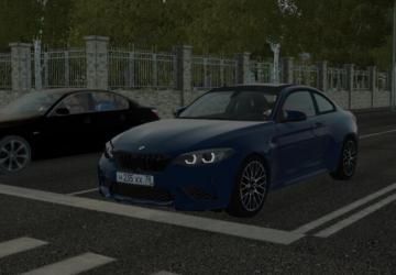 BMW M2 Competition 2018 version 17.02.2022 for City Car Driving (v1.5.9.2)