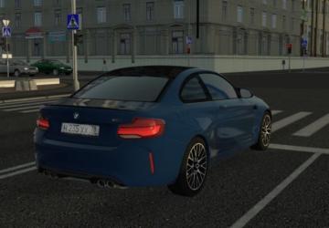 BMW M2 Competition 2018 version 17.02.2022 for City Car Driving (v1.5.9.2)
