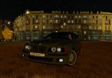 BMW M5 530D version 1.0 for City Car Driving (v1.5.8)