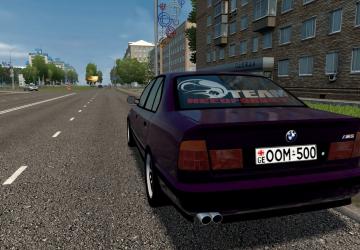 Bmw M5 E34 version 20.01.20 for City Car Driving (v1.5.9)
