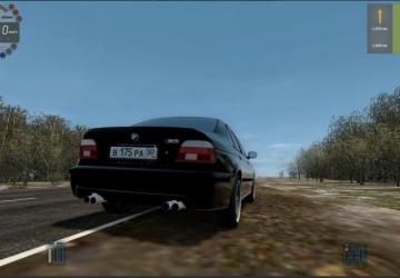 BMW M5 E39 version 01.02.21 for City Car Driving (v1.5.8 - 1.5.9.2)