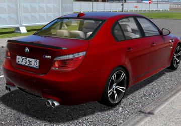 Bmw M5 E60 2009 Gold And Grey version 10.02.20 for City Car Driving (v1.5.9.2)