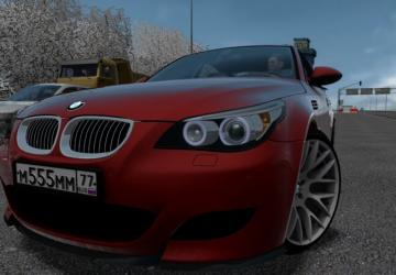 BMW M5 E60 version 1.0 for City Car Driving (v1.5.8)