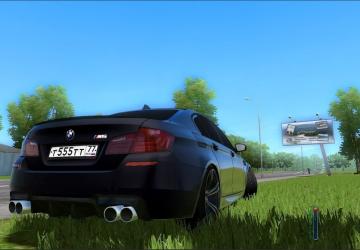 BMW M5 F10 version 01.12.20 for City Car Driving (v1.5.9, 1.5.9.2)