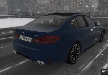 BMW M5 F90 2019 version 02.08.20 for City Car Driving (v1.5.9.2)
