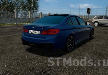 BMW M5 F90 2019 version 13.03.2022 for City Car Driving (v1.5.9.2)