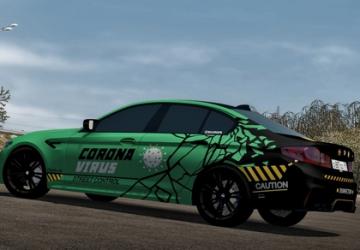 BMW M5 F90 Bulkin Edition version 11.03.2021 for City Car Driving (v1.5.9.2)