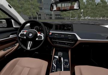 BMW M5 F90 version 08.07.20 for City Car Driving (v1.5.9.2)