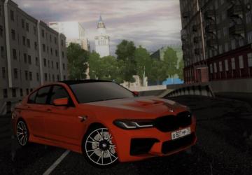 BMW M5 F90 Competition 2020 version 27.12.2021 for City Car Driving (v1.5.9.2)
