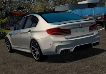 BMW M5 F90 (Old Version) version 01.03.2021 for City Car Driving (v1.5.9.2)