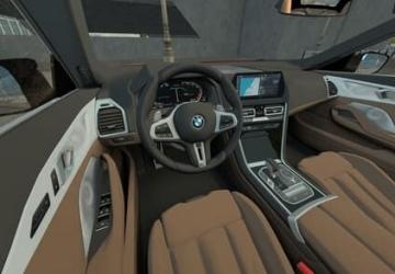 BMW M850i xDrive 2020 (All Extras) version 24.11.2021 for City Car Driving (v1.5.9.2)