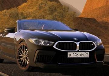 BMW M8 Cabrio version 1.0 for City Car Driving (v1.5.9.2)