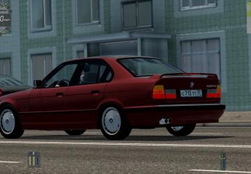 BMW Series 5 525i E34 version 08.06.21 for City Car Driving (v1.5.8 - 1.5.9.2)