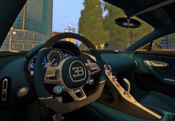 Bugatti Chiron 2016 version 09.08.20 for City Car Driving (v1.5.8 - 1.5.9.2)