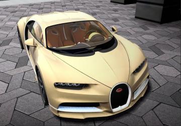 Bugatti Chiron 2016 version 09.08.20 for City Car Driving (v1.5.8 - 1.5.9.2)