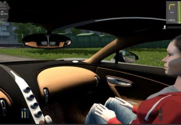 Bugatti Chiron 2016 version 09.08.20 for City Car Driving (v1.5.8 - 1.5.9.2)