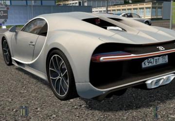 Bugatti Chiron 2016 version 09.08.20 for City Car Driving (v1.5.8 - 1.5.9.2)