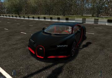 Bugatti Chiron version 1.1 for City Car Driving (v1.5.9.2)