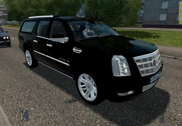Cadillac Escalade version 29.06.20 for City Car Driving (v1.5.9, 1.5.9.2)