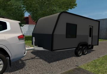 Caravan Trailer version 1.0 for City Car Driving (v1.5.9, 1.5.9.2)