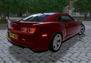 Chevrolet Camaro ZL1 version 16.04.20 for City Car Driving (v1.5.8 - 1.5.9.2)