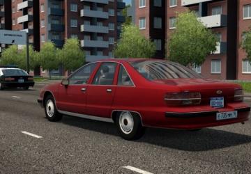 Chevrolet Caprice version 20.07.20 for City Car Driving (v1.5.9, 1.5.9.2)