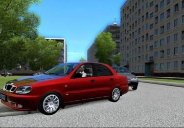 Chevrolet Lanos 1.5 Sedan version 21.09.20 for City Car Driving (v1.5.9, 1.5.9.2)