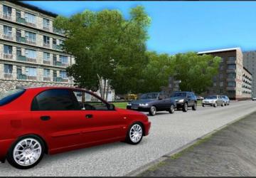 Chevrolet Lanos 1.5 Sedan version 21.09.20 for City Car Driving (v1.5.9, 1.5.9.2)