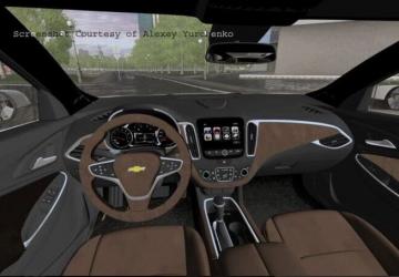 Chevrolet Malibu 2017 version 23.10.20 for City Car Driving (v1.5.9, 1.5.9.2)