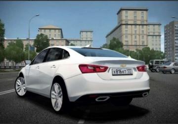 Chevrolet Malibu 2017 version 23.10.20 for City Car Driving (v1.5.9, 1.5.9.2)