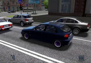 Daewoo Lanos B204L version 16.09.20 for City Car Driving (v1.5.9, 1.5.9.2)