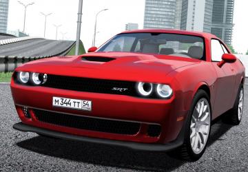 Dodge Challenger SRT Hellcat version 25.06.21 for City Car Driving (v1.5.9, 1.5.9.2)