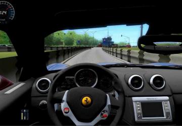 Ferrari Califonria version 19.04.21 for City Car Driving (v1.5.9, 1.5.9.2)