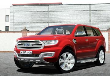 Ford Everest Titanium 2017 version 24.06.21 for City Car Driving (v1.5.9, 1.5.9.2)