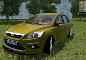 Ford Focus 2 version 09.03.21 for City Car Driving (v1.5.8 - 1.5.9.2)
