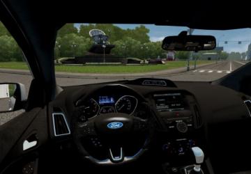 Ford Focus RS 2017 version 25.08.20 for City Car Driving (v1.5.9.2)