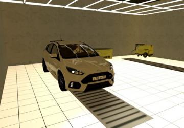 Ford Focus RS 2017 version 25.08.20 for City Car Driving (v1.5.9.2)