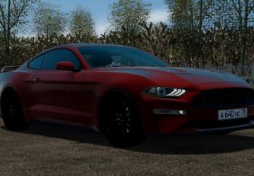 Ford Mustang GT 2018 version 17.02.2022 for City Car Driving (v1.5.9.2)