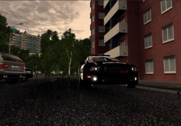Ford Mustang Shelby GT500 Police version 08.10.20 for City Car Driving (v1.5.9, 1.5.9.2)