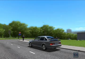 Ford Sierra RS500 Cosworth version 25.09.20 for City Car Driving (v1.5.9, 1.5.9.2)