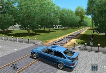 Ford Sierra RS500 Cosworth version 25.09.20 for City Car Driving (v1.5.9, 1.5.9.2)