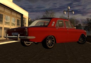 GAZ-24 V8 3UZ-FE version 25.04.2021 for City Car Driving (v1.5.9.2)