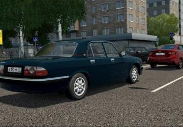 GAZ 31105 version 08.11.20 for City Car Driving (v1.5.9, 1.5.9.2)