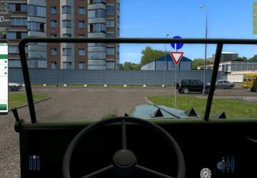 GAZ 67B version 1.0 for City Car Driving (v1.5.7, 1.5.8)