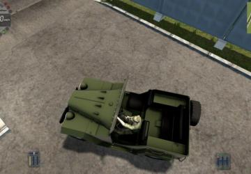 GAZ 67B version 1.0 for City Car Driving (v1.5.7, 1.5.8)