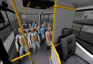 Gazel Next Cityline version 1 for City Car Driving (v1.5.9 - 1.5.9.1)