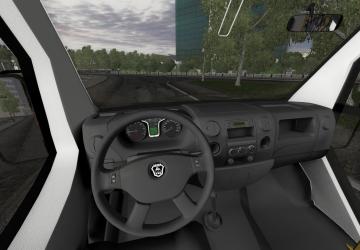 Gazel Next Cityline version 1 for City Car Driving (v1.5.9 - 1.5.9.1)