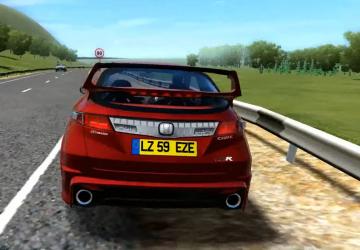 Honda Civic TYPE R 2009 version 25.05.21 for City Car Driving (v1.5.9, 1.5.9.2)